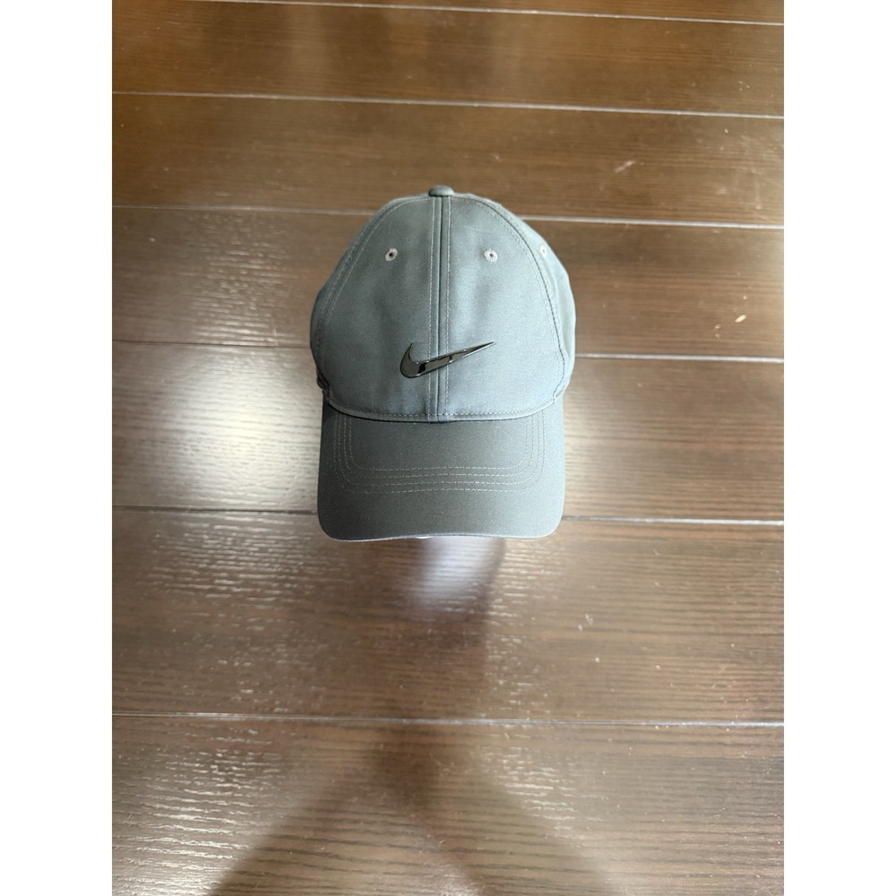Nike Hat Cap Baseball Mens One Size Gray Heritage86 Dri-FIT Adjustable